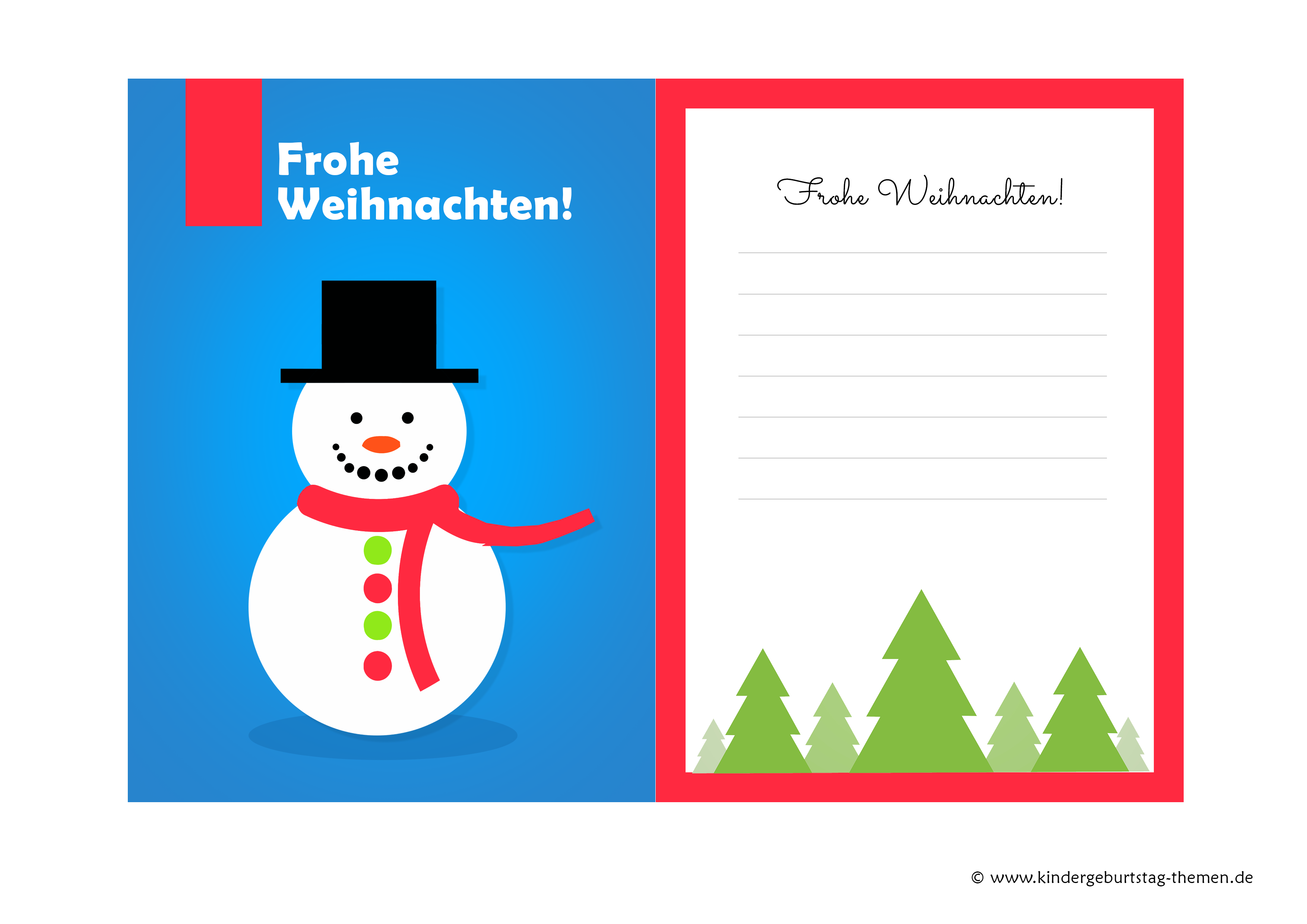 weihnachtskarten basteln mit kindern kostenlose vorlagen