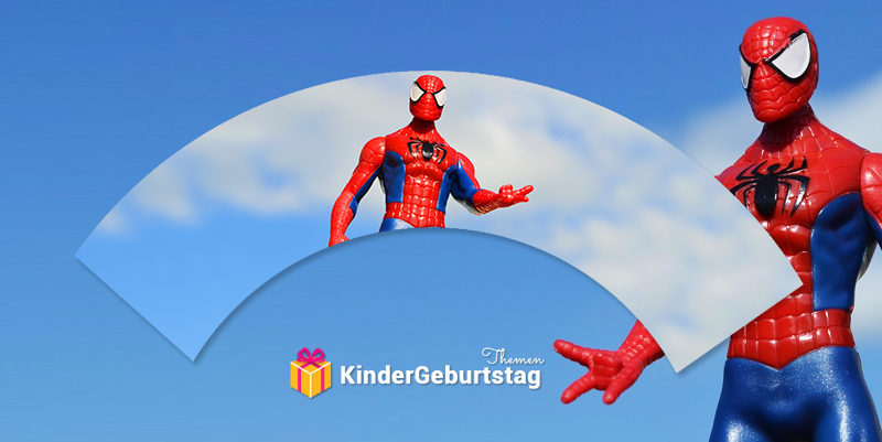 Dekoration zum Spiderman Kindergeburtstag gratis